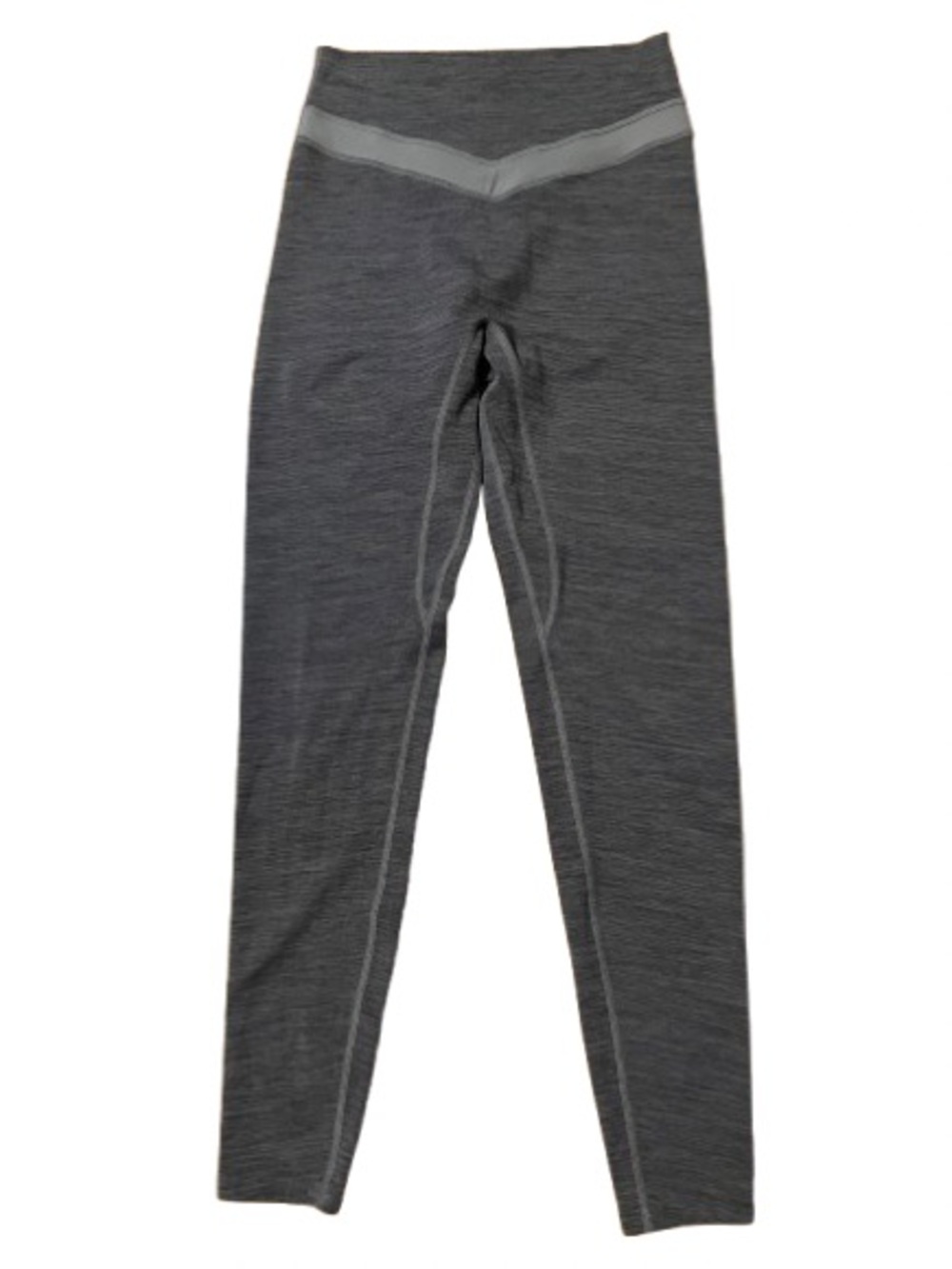 Vitality Gray Seamless Active Leggings Size Medium
